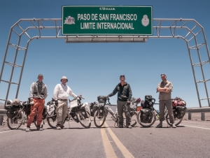 15,505', Chile-Argentina frontier,  Touring-Commuting